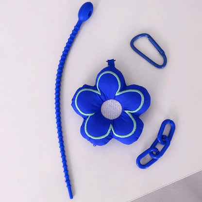 Stuffed Flower Key Chain