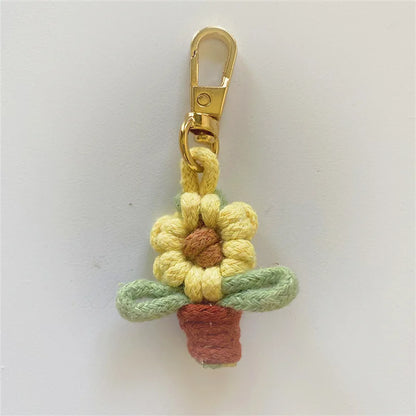 Crochet Pearl Grape Charm