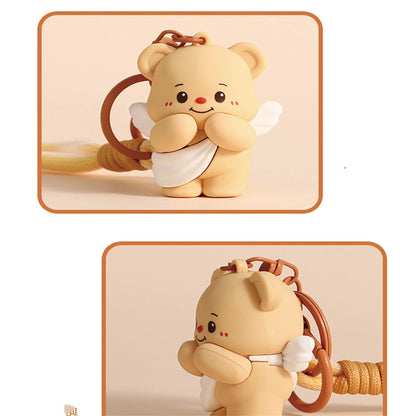 Butter Bear Keychain