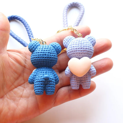 Heart Bear Trinket Key Chain