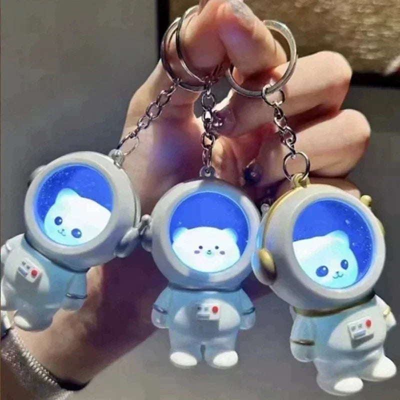 Luminous Astronaut Keychain