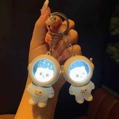 Luminous Astronaut Keychain