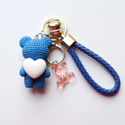 Heart Bear Trinket Key Chain