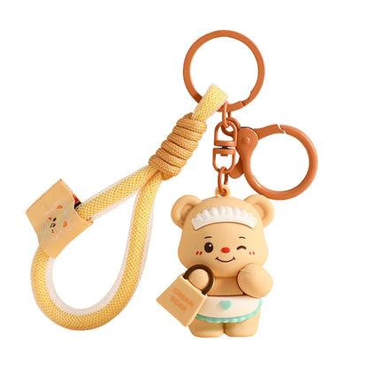 Butter Bear Keychain