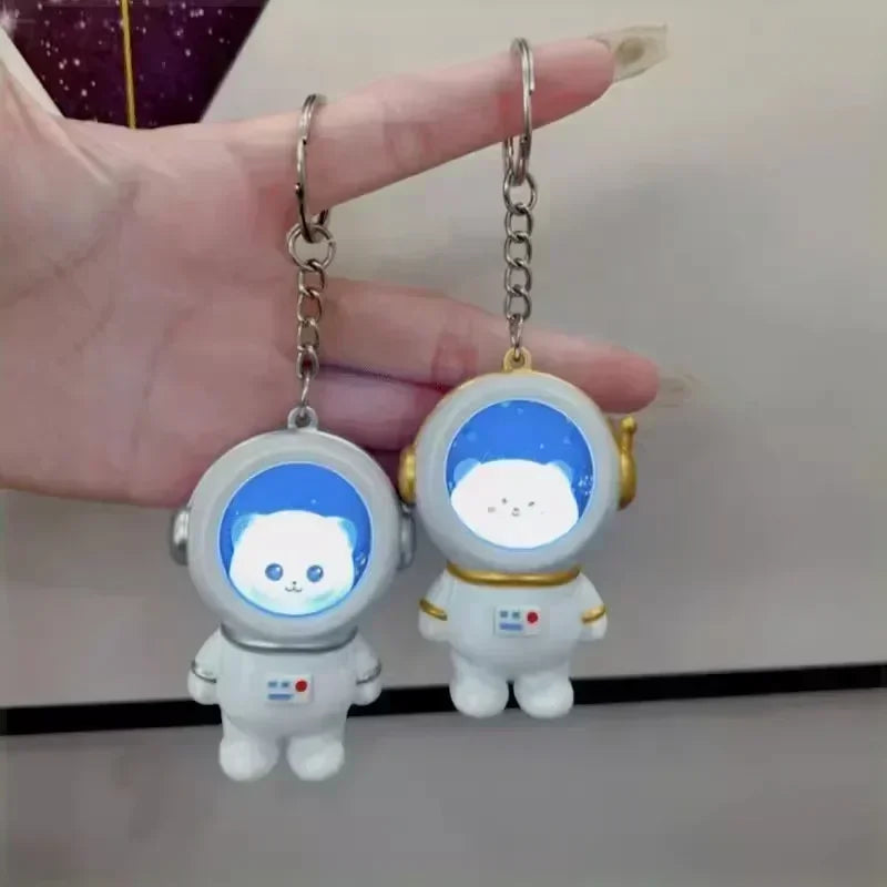 Luminous Astronaut Keychain