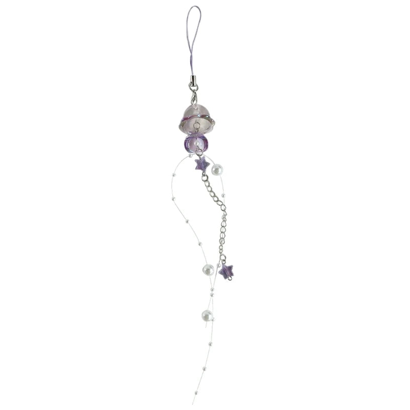 Jellyfish Phone Charm