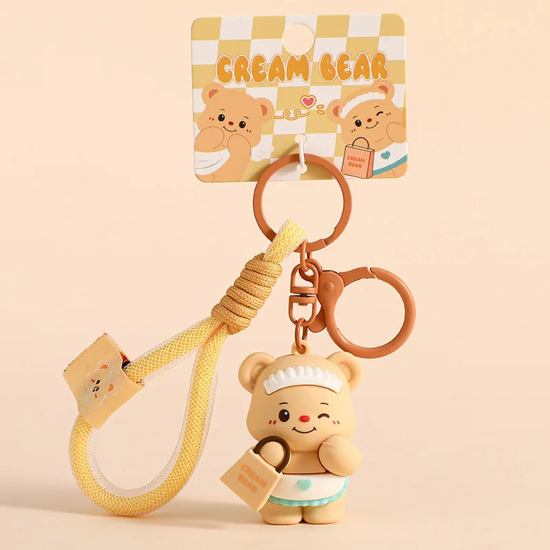 Butter Bear Keychain