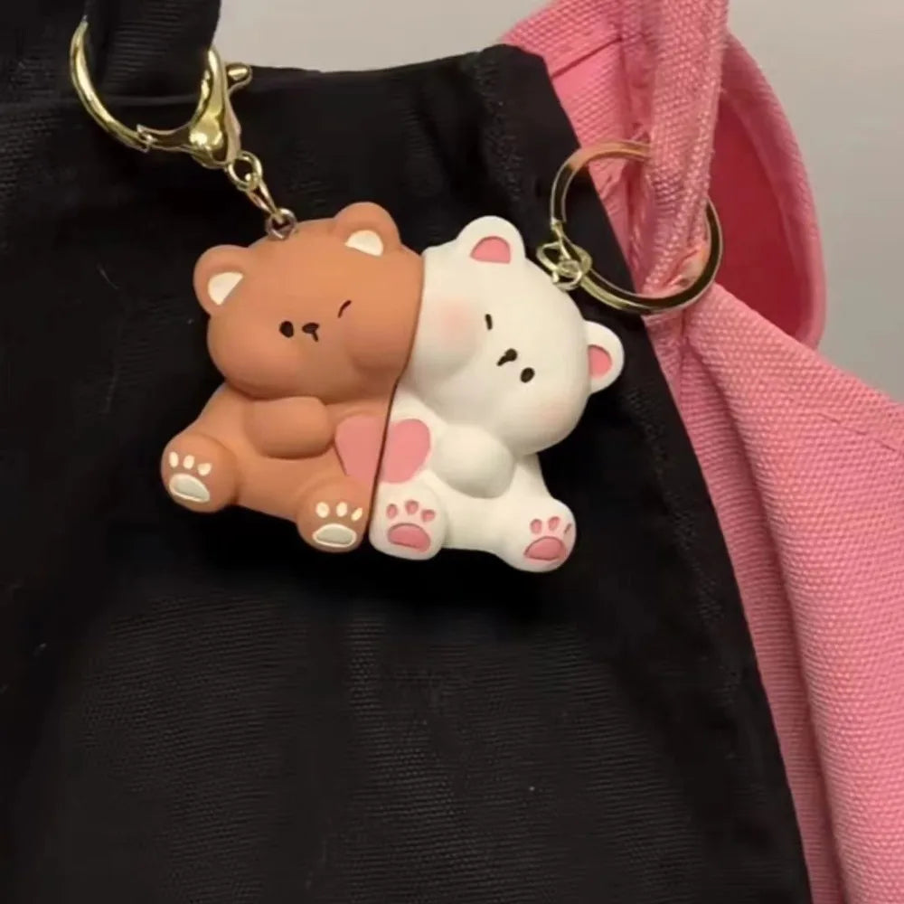 Teddy Bear Couple Magnet