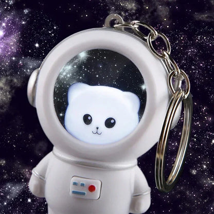 Luminous Astronaut Keychain