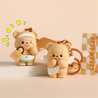 Butter Bear Keychain