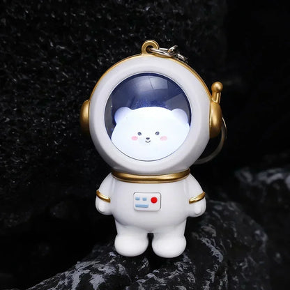 Luminous Astronaut Keychain