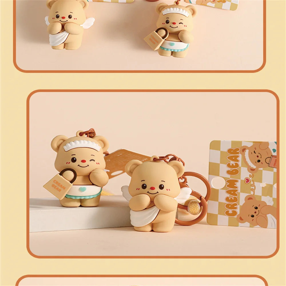 Butter Bear Keychain