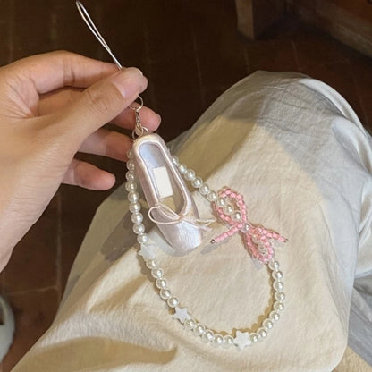 Ballet Lace and Pearl Charm