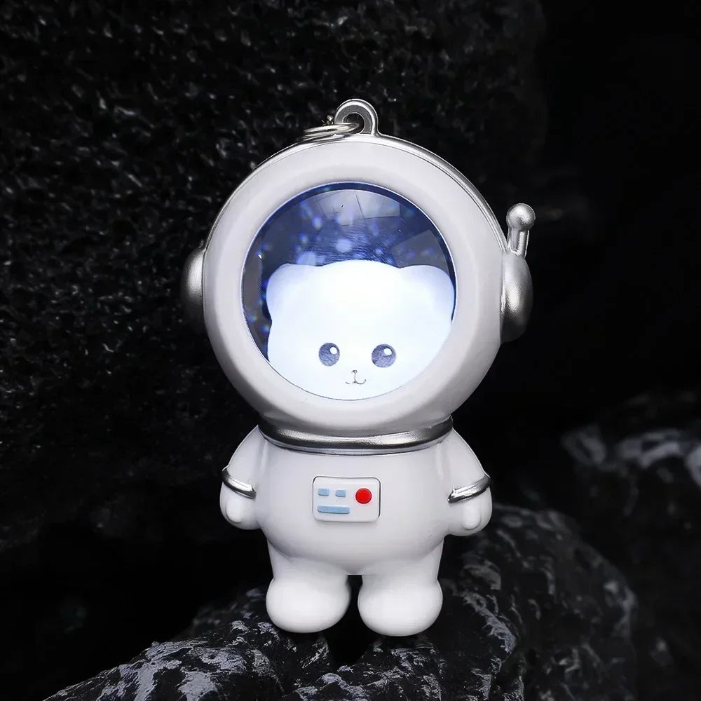 Luminous Astronaut Keychain