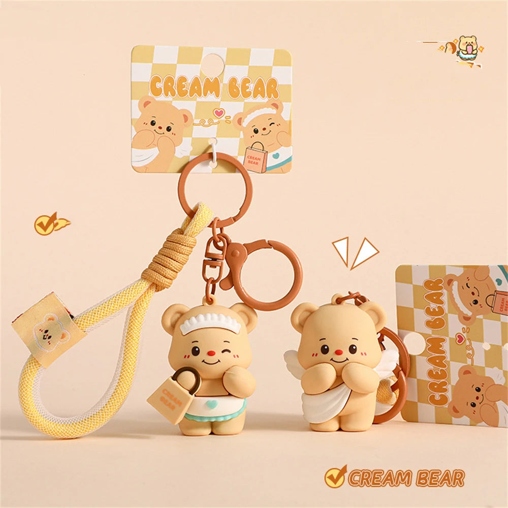 Butter Bear Keychain