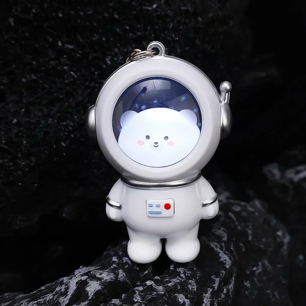 Luminous Astronaut Keychain