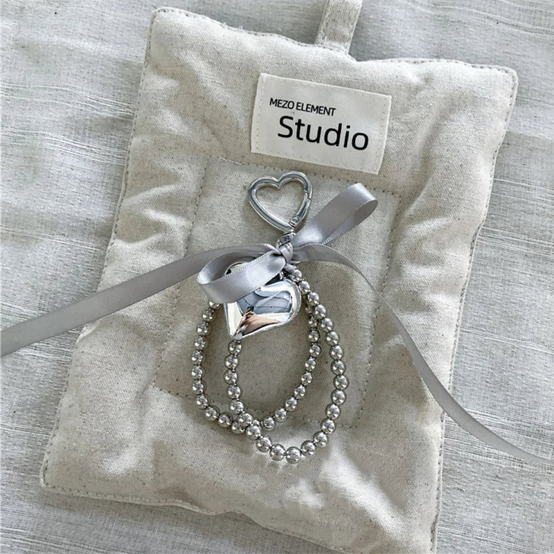 Metal Love Ribbon