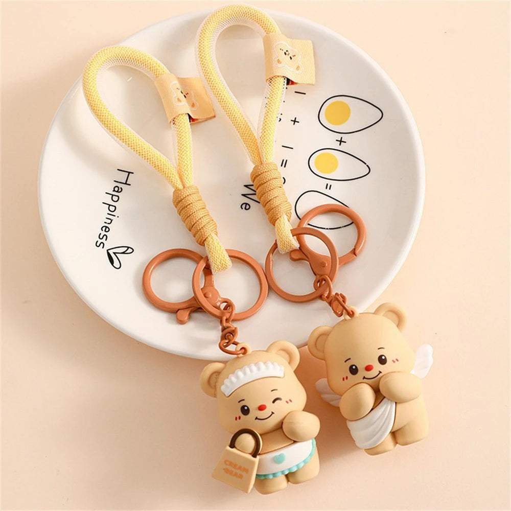 Butter Bear Keychain