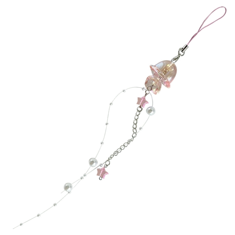 Jellyfish Phone Charm